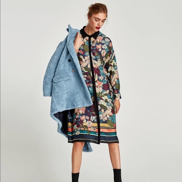 Zara floral tunic with contrasting bows - Picture 3 of 7